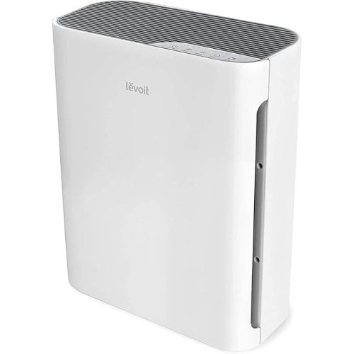 LEVOIT Air Purifier for Home Bedroom, Quiet Cleaner with Washable Pre-Filter for Allergies, Smoke, Dust, Pollen, AHAM VERIFIDE, Odor Eliminators for Large Room, Pet Hair Remover, Vital 100, White