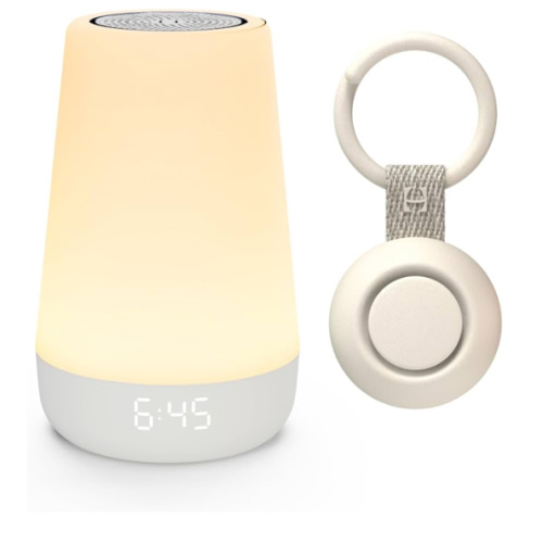 Hatch for Baby Sleep Bundle: Home & Travel Sound Machines Includes Rest 2nd Gen and Portable Hatch Go (Putty)