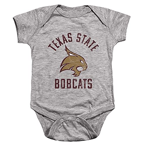 Texas State University Official Bobcats Logo Unisex Infant Snap Suit for Baby