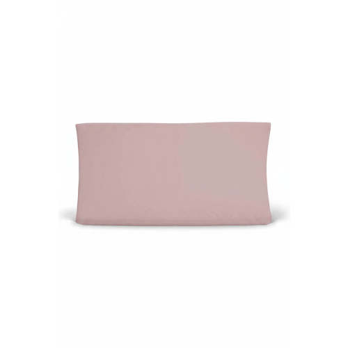 Solid Mauve Bamboo Knit Changing Pad Cover