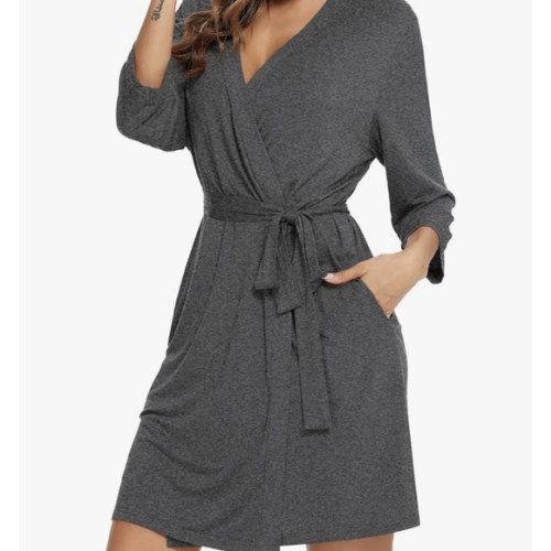 Women's Lightweight Robe Soft Kimono Robes Short Bathrobe for Women Sleepwear