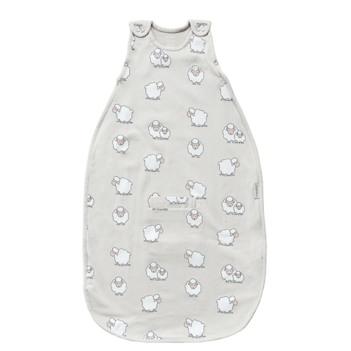 4 Season® Classic Baby Sleeping Bag, Merino Wool & Organic Cotton, Sheep