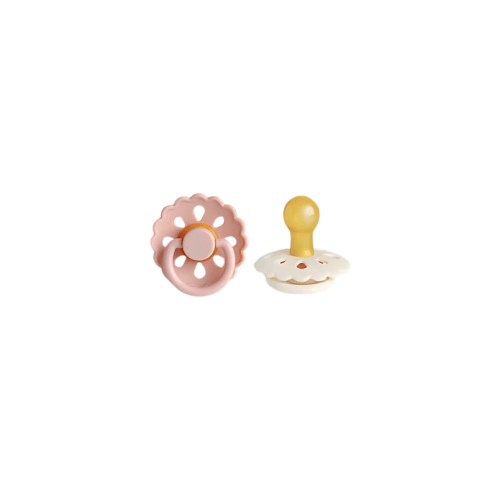 Buy Baby Bliss Natural Latex Pacifiers Blush & Cream Size 1 at Well.ca | Free Shipping $35+ in Canada