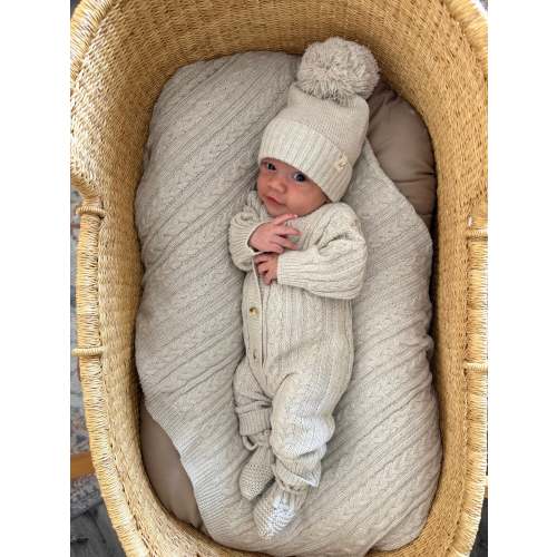 Bring Me Home Classic Cable Knit Bundle - Natural