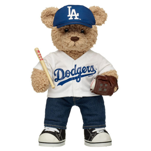 Los Angeles Dodgers™ Teddy Bear Gift Set | Build-A-Bear®