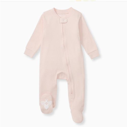 Solid Rib Organic Cotton Sleep & Play - Ranunculus – Burt's Bees Baby
