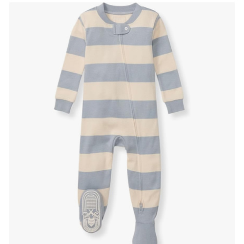 Burt's Bees Baby baby-boys Sleeper Pjs, 100% Organic Cotton, One-piece Footie, Zip Up Jumpsuit, Snug Fit Pajamas