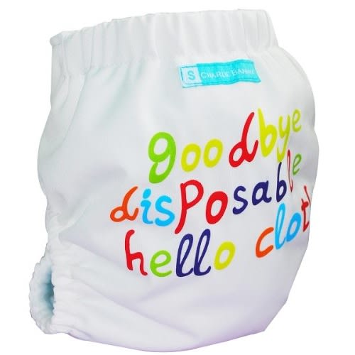 Charlie Banana One-size Reusable Cloth Diaper with 2 Reusable Inserts.