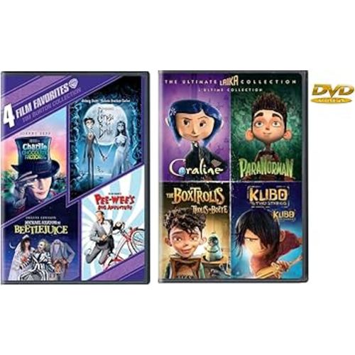 Burton Meets Laika: The Essential 8-Movie Pack- [2-DVD Pack]