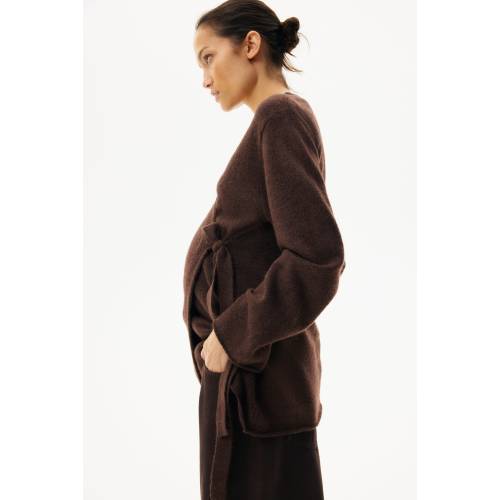 MAMA BEFORE & AFTER WRAP-FRONT CARDIGAN