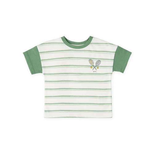 Tennis Dropped Shoulder T-Shirt - Court Side