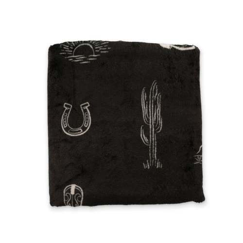 Western Throw Blanket | Ellie Sue | Double Sided