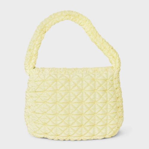 Puffer Hobo Shoulder Bag - Wild Fable™ Yellow
