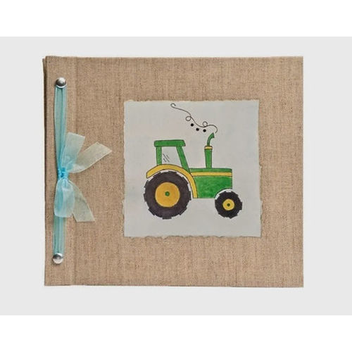 Tractor Baby Memory Book | The Southern Stork