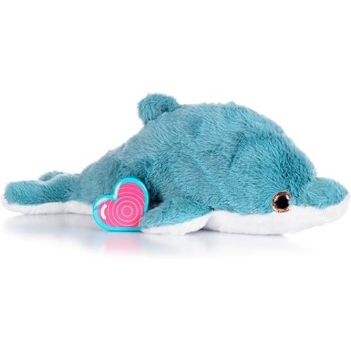 My Baby's Heartbeat Bear 20 Second Re-Recordable Voice Recorder Dolphin