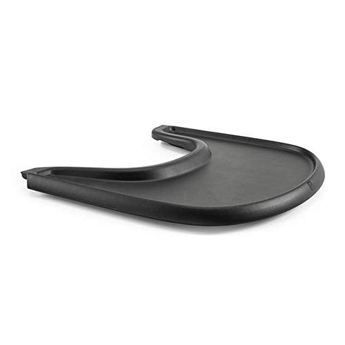 Stokke Tripp Trapp Tray, Black | Compatible with Tripp Trapp Baby Set, Dedicated Space for Snacks and Play, Easy to Clean for Quick Spills, Baby Essentials