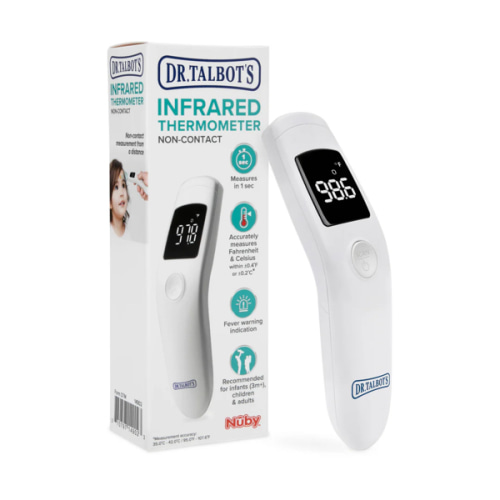 Dr. Talbot's Infrared Non-Contact Thermometer in White
