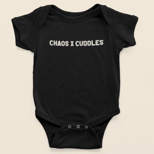 Chaos X Cuddles Baby Bodysuit: Punk Rock Onesie