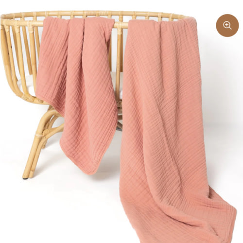 Cloud Muslin™ Quilt - Rose