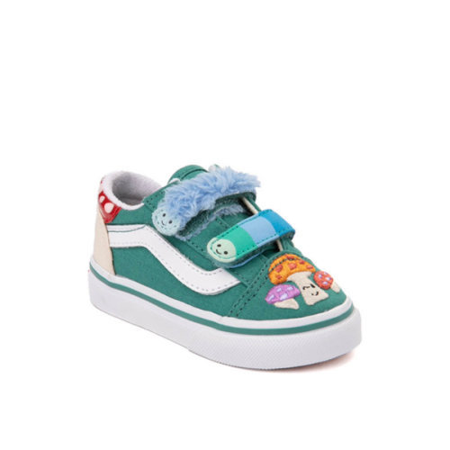 Vans Old Skool V Mushroom Skate Shoe - Baby / Toddler - Green | Journeys
