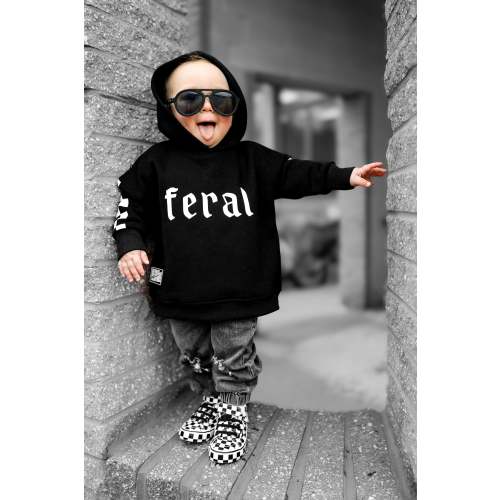 Relaxed Fit Hoodie in Feral