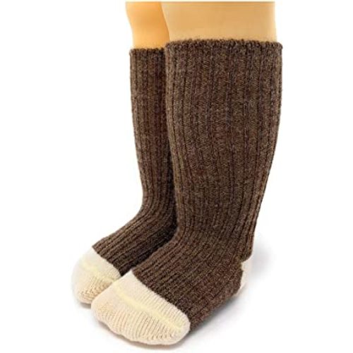 WARRIOR ALPACA SOCKS - Baby & Toddler Socks made from natural Baby Alpaca Wool, Dye-Free, Temperature Regulating