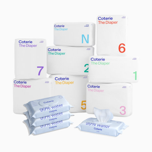 Coterie Diapers & Wipes Gift Subscription - 2 Months