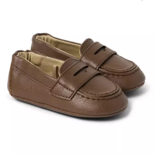 Baby Rich Brown Baby Penny Loafer by Janie and Jack