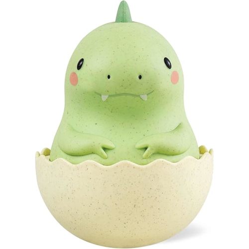 Tiger Tribe: Roly Poly - Dino - Wobbling Tummy Time Toy, Soothing Sensory Play, Gentle Tinkling Sound, Eco Bioplastic, Baby-Infant-Toddler 3mos - 2yrs