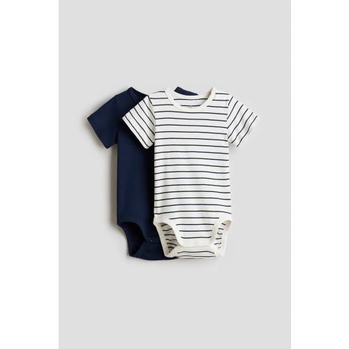 2-PACK COTTON BODYSUITS