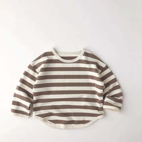 Casual Stripe Cotton T-shirt – Peachy Bloomers