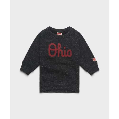 Baby Script Ohio Crewneck | Ohio State Baby Sweatshirt – HOMAGE