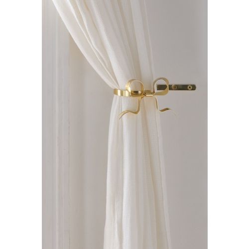 Marina Bow Curtain Tie-Back Set