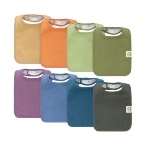 8-Pack Coast Baby Bibs for Boy, Girl, Drool Bibs, Baby Bib for Girls, Boys