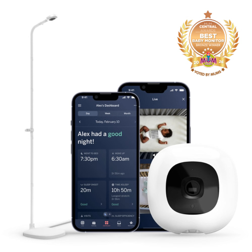 Nanit Smart Baby Pro Monitor with Floor Stand | Nanit