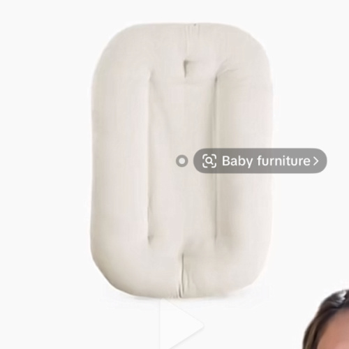 Lounger Curve + Muslin Cover Set | Natural