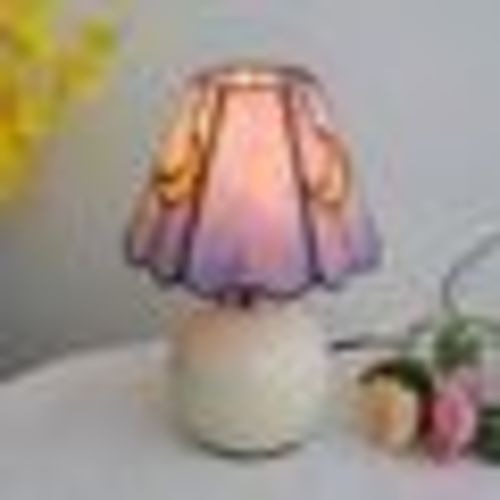 Mini Tiffany Moon Bedside Lamp