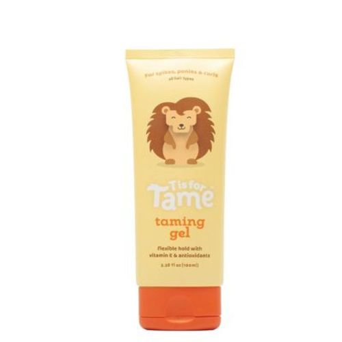 T is for Tame - Hair Taming Gel for Toddlers, Babies, Vegan & Organic Hair Gel, Anti-Frizz, Non-Sticky, Vitamin E Infused, 3.38 fl oz
