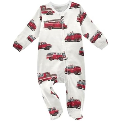 Baby Sleepers Newborn Baby One-Piece Footies for Girl Boy
