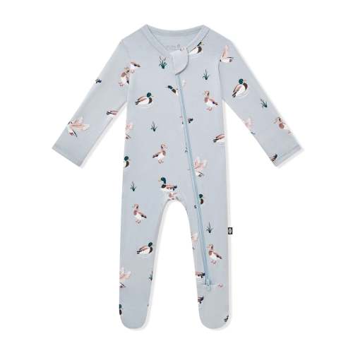 Kyte Baby Zippered Footie | Mallard