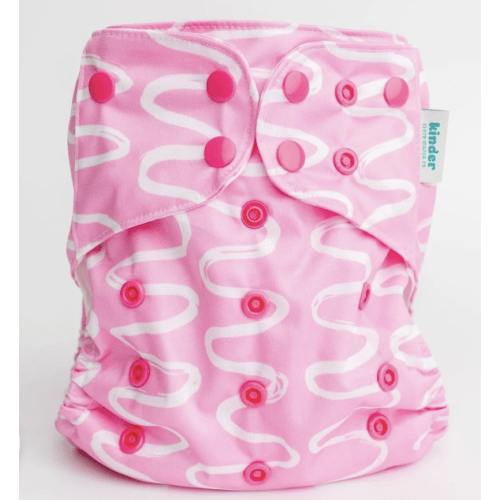 Abstract: Essentials Pocket Cloth Diaper with Athletic Wicking Jersey, Grows with your Baby