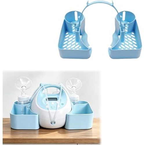Pump Caddy Organizer with Bottle Holder & Cord Storage for Spectra S1 S2