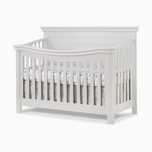 Sorelle Finley Lux Flat Top Crib - White