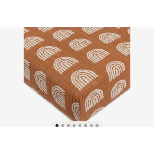 Babyletto Crib Sheet in GOTS Certified Organic Muslin Cotton