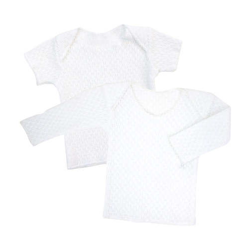 Overlap Shoulder Diaper Shirt