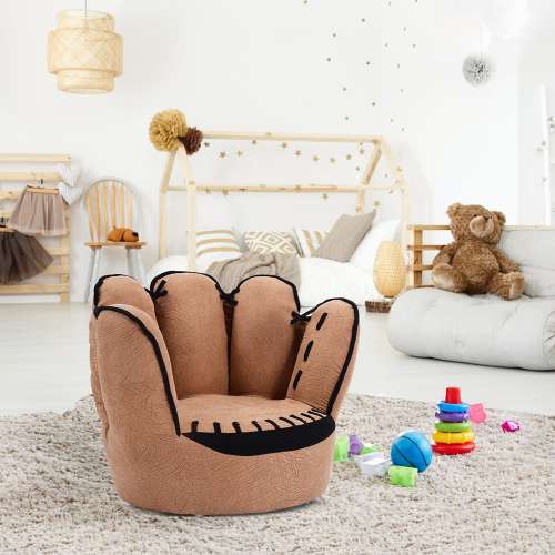 Costway Kids Sofa Five Finger Armrest Chair Couch Children Living Room