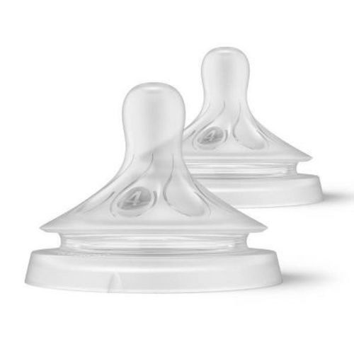 Philips Avent Natural Response Nipples - Fast Flow - Flow 4 - 2pk