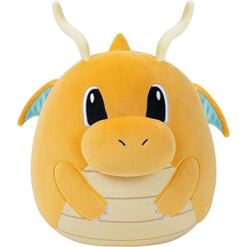 Squishmallows Original 10in Dragonite Pokémon Plush - Ultrasoft Official Jazwares Plush (Little)