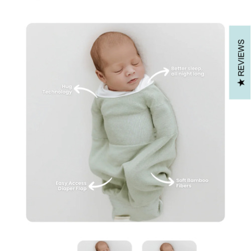 Bamboo Pure Mint Swaddle Sleep Sack – Swaddelini