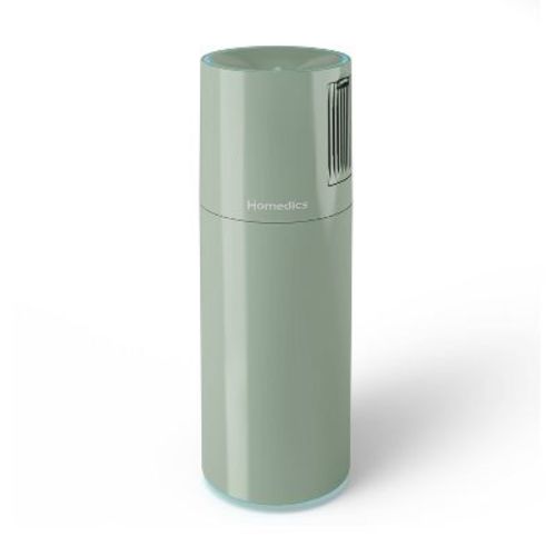 Homedics Portable Ultrasonic Humidifier with Night-Light and Aromatherapy Sage